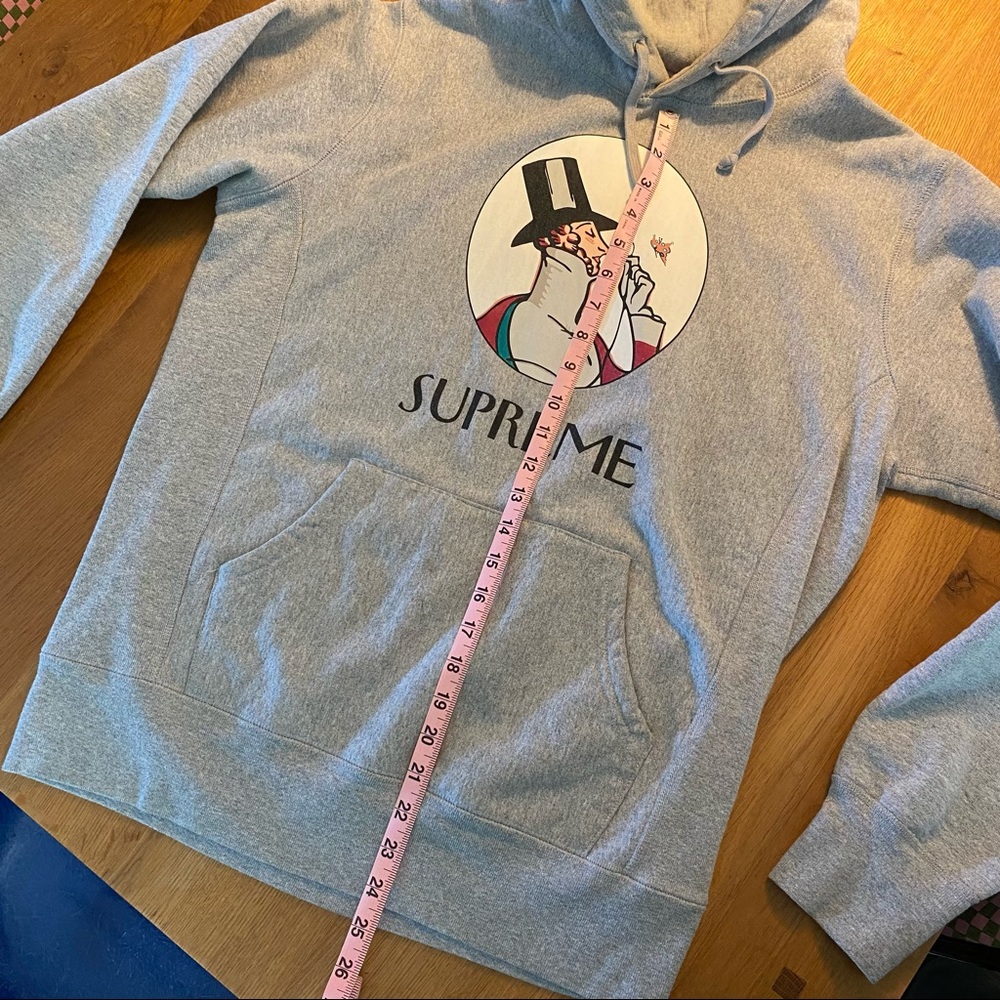 Supreme New Yorker Uptown Hoodie Sweatshirt EUC Size Medium - Picture 12 of 14